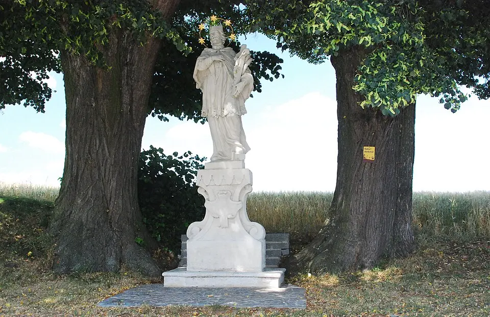Figurenbildstock hl. Johannes Nepomuk