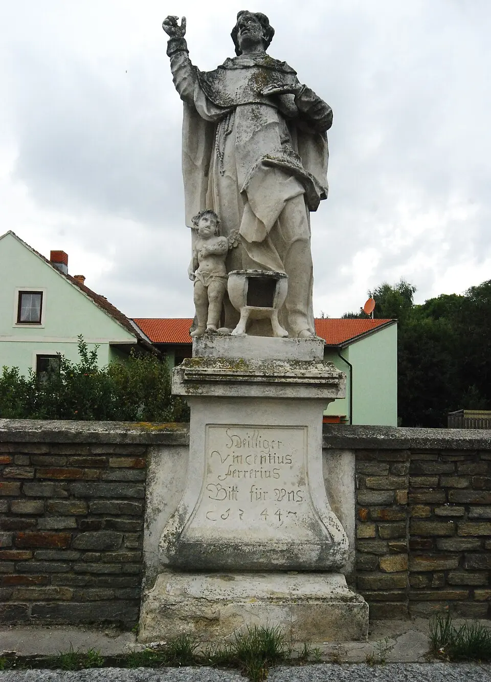 Figurenbildstock hl. Vinzenz