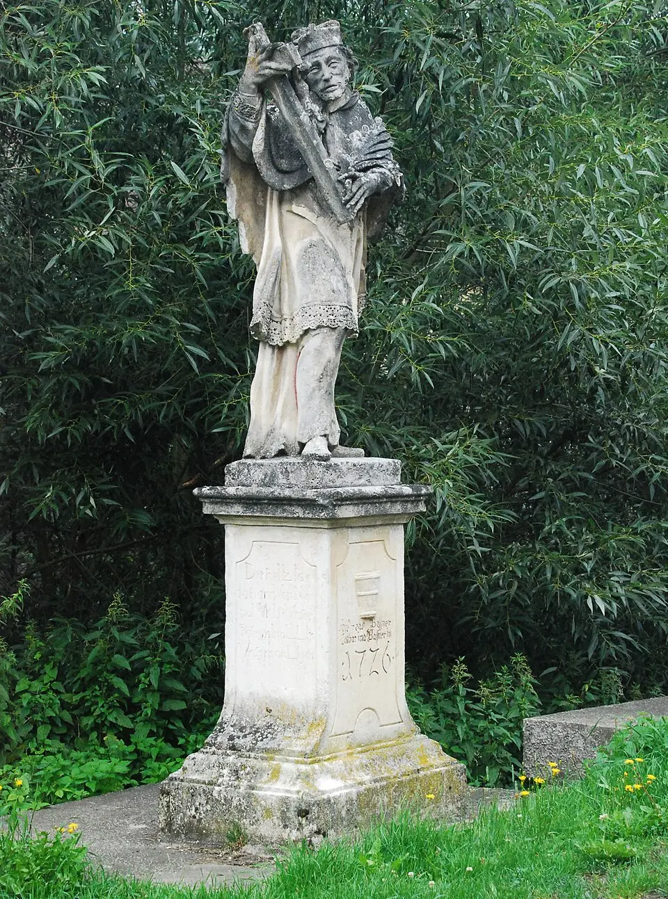 Figurenbildstock hl. Johannes Nepomuk