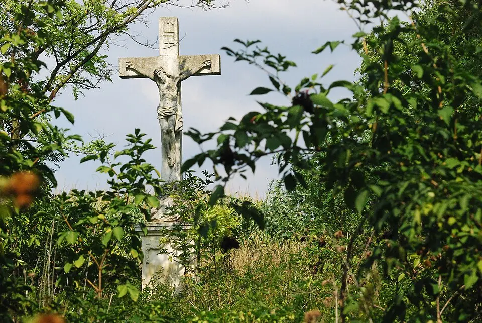 Obrázok: GuentherZ · CC BY 3.0 Wegkreuz „Vergessener Herrgott“