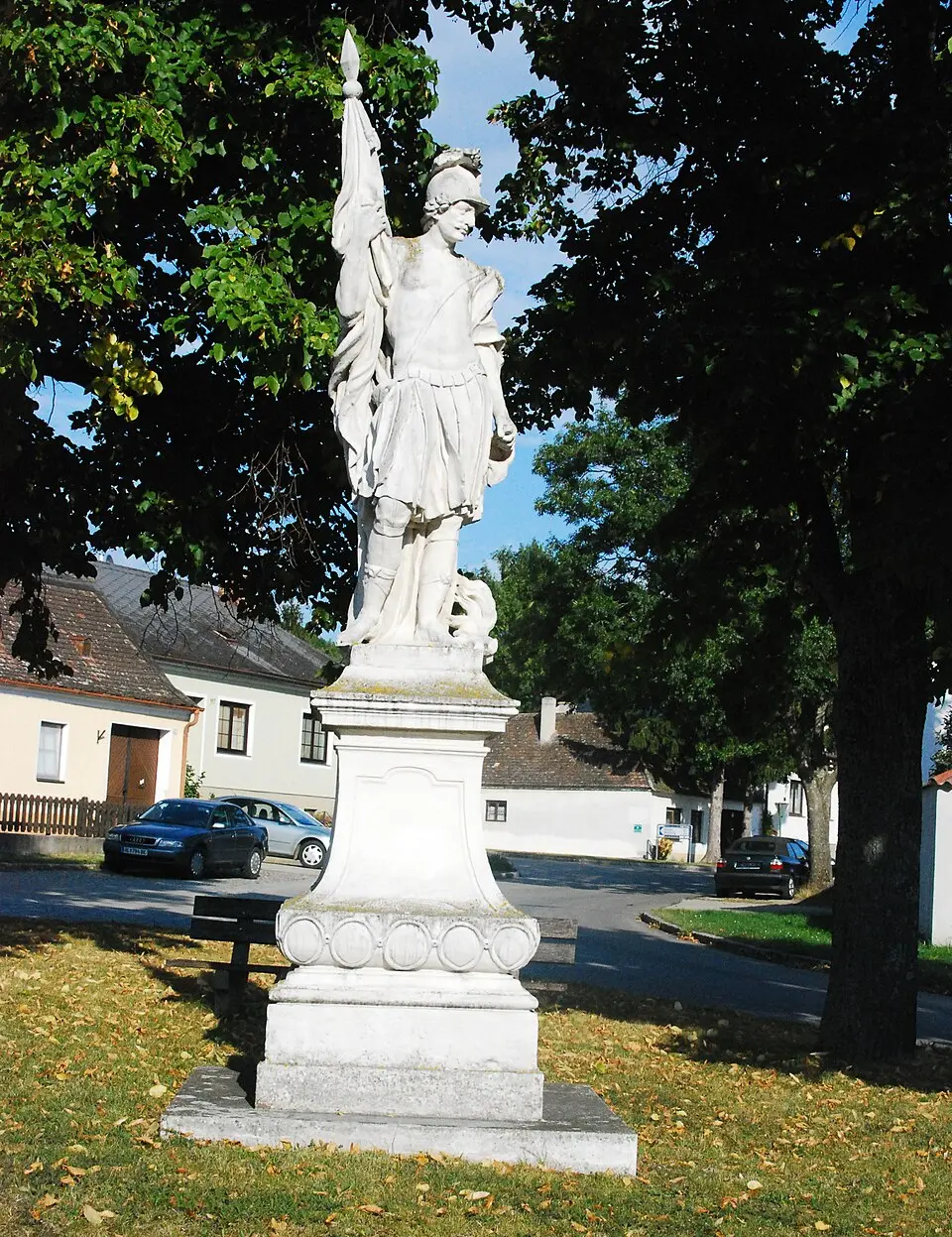 Slika: GuentherZ (talk) · CC BY 3.0 Figur heiliger Florian