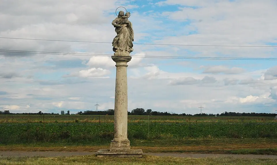 Josephssäule, Tieber Säule