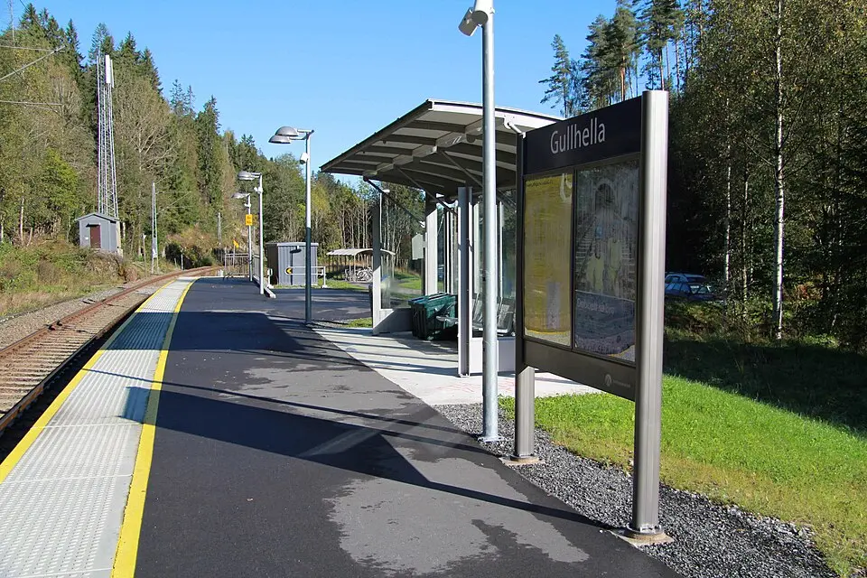 Gullhella railway halt