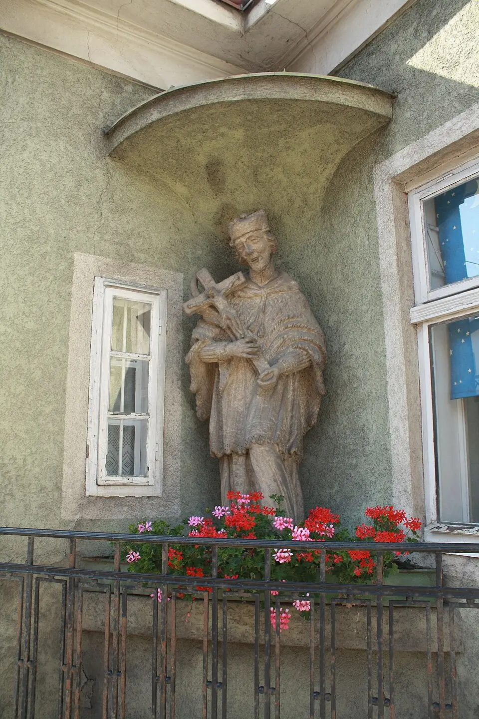 Figurenbildstock hl. Johannes Nepomuk
