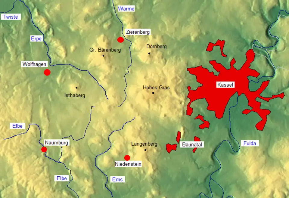 Habichtswälder Bergland