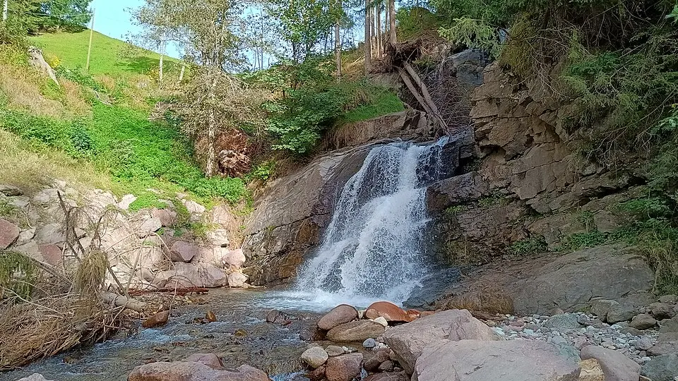 Haflinger Wasserfall