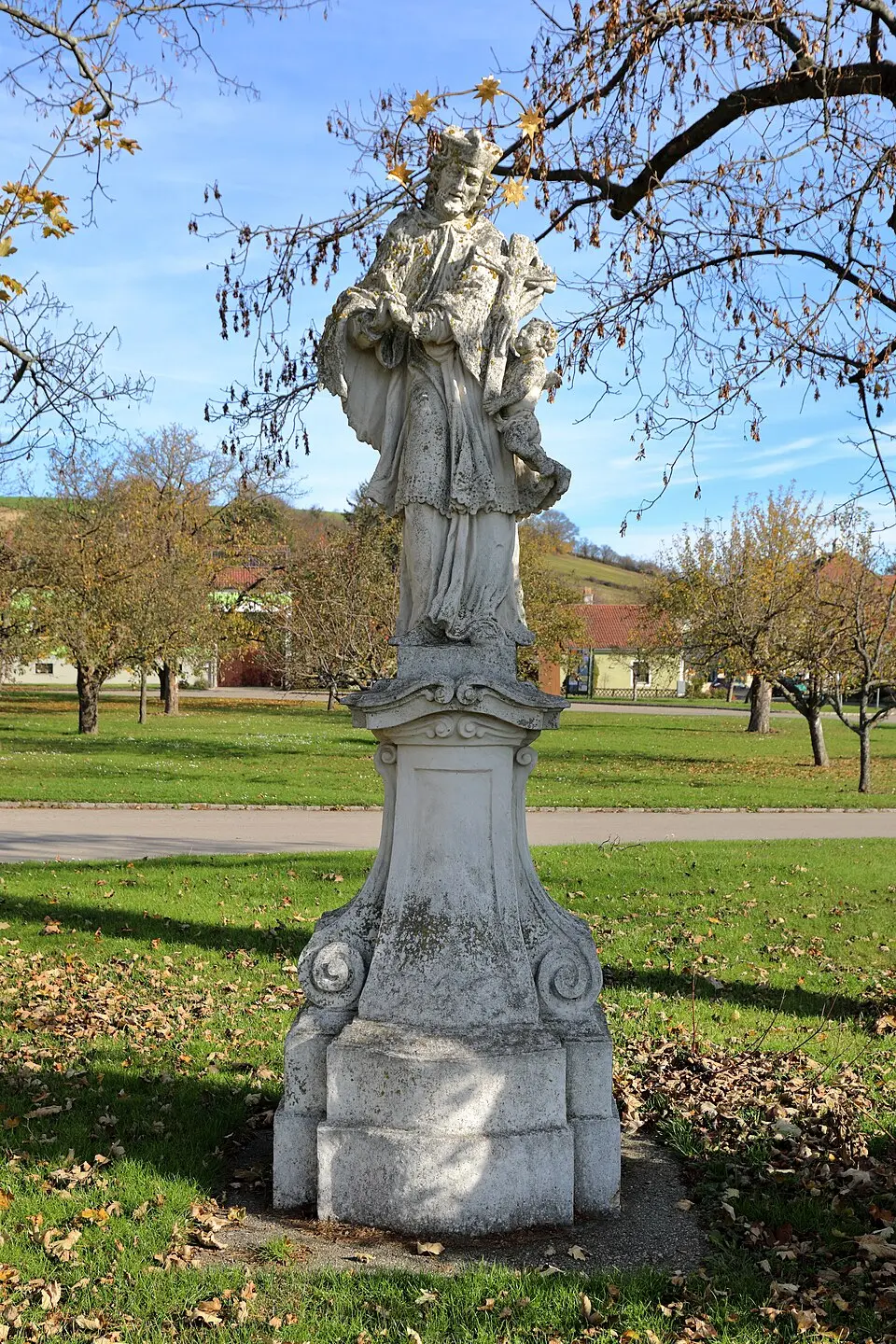 Figurenbildstock hl. Johannes Nepomuk