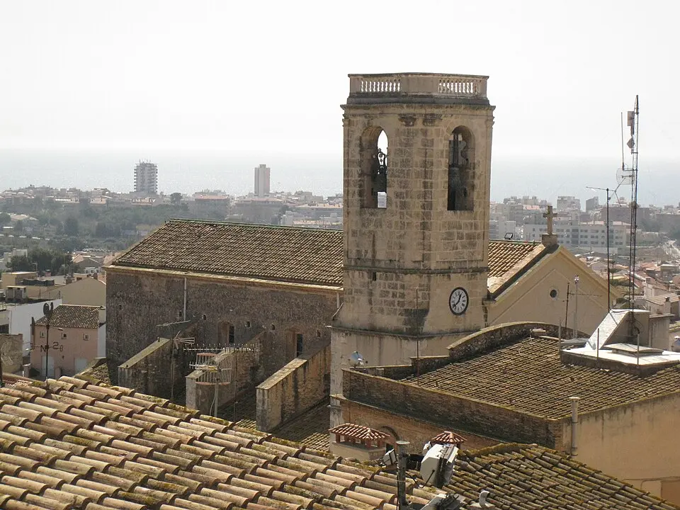iglesia de la Santa Cruz de Calafell