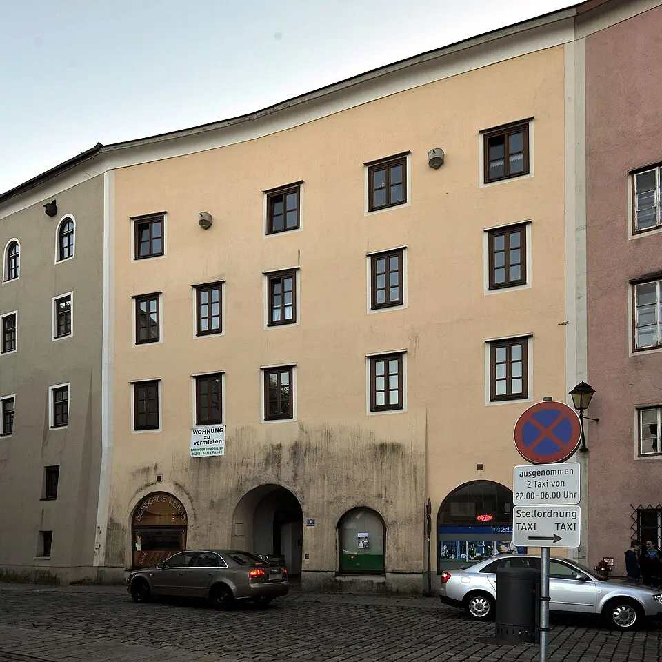 Saigerhaus (Haus mit Mauer des ehem. Mautsudhauses)