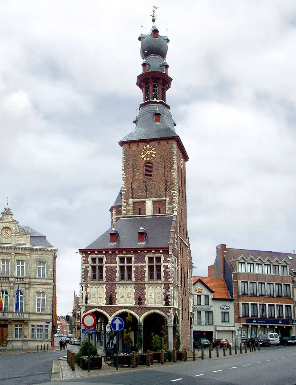 Hochgeladen von: Phlegmatic · Public domain Belfried von Tielt