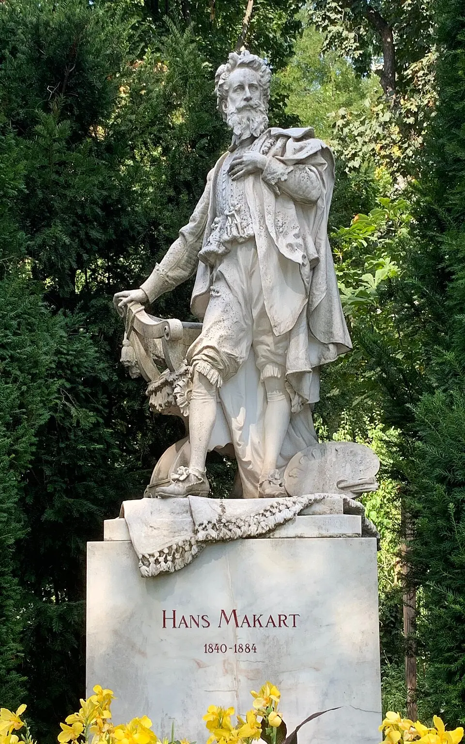 monument à Hans Makart à Vienne