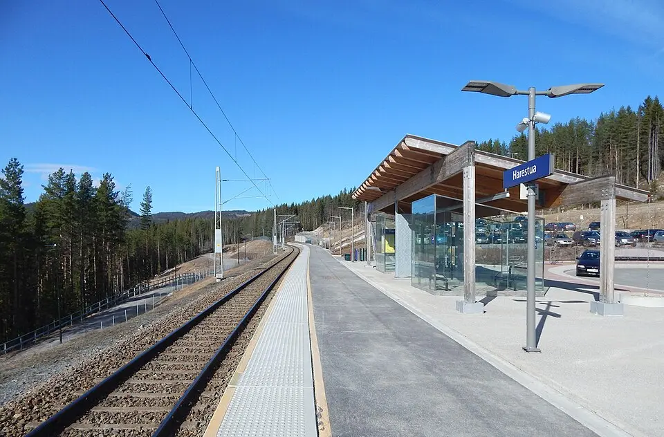 Harestua holdeplass