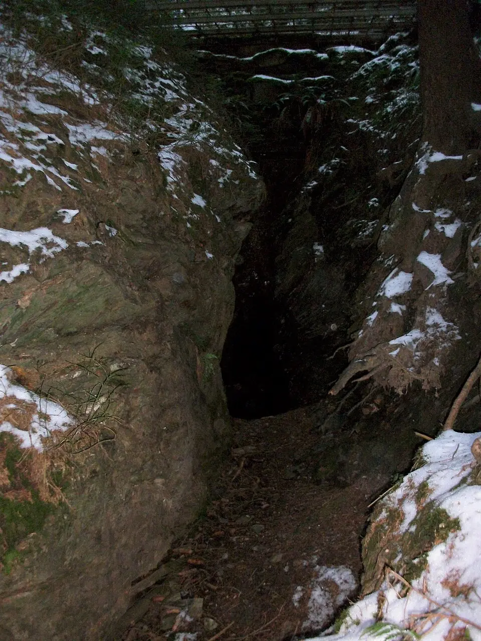 Obrázok: Aagnverglaser · CC BY-SA 4.0 Leuchtmooshöhle Burgstädtel