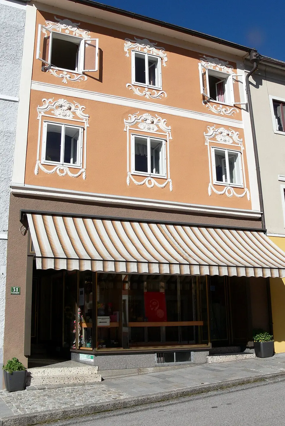 Bürgerhaus, ehem. Leinweber-, Flachs- und Leinwandhändlerhaus