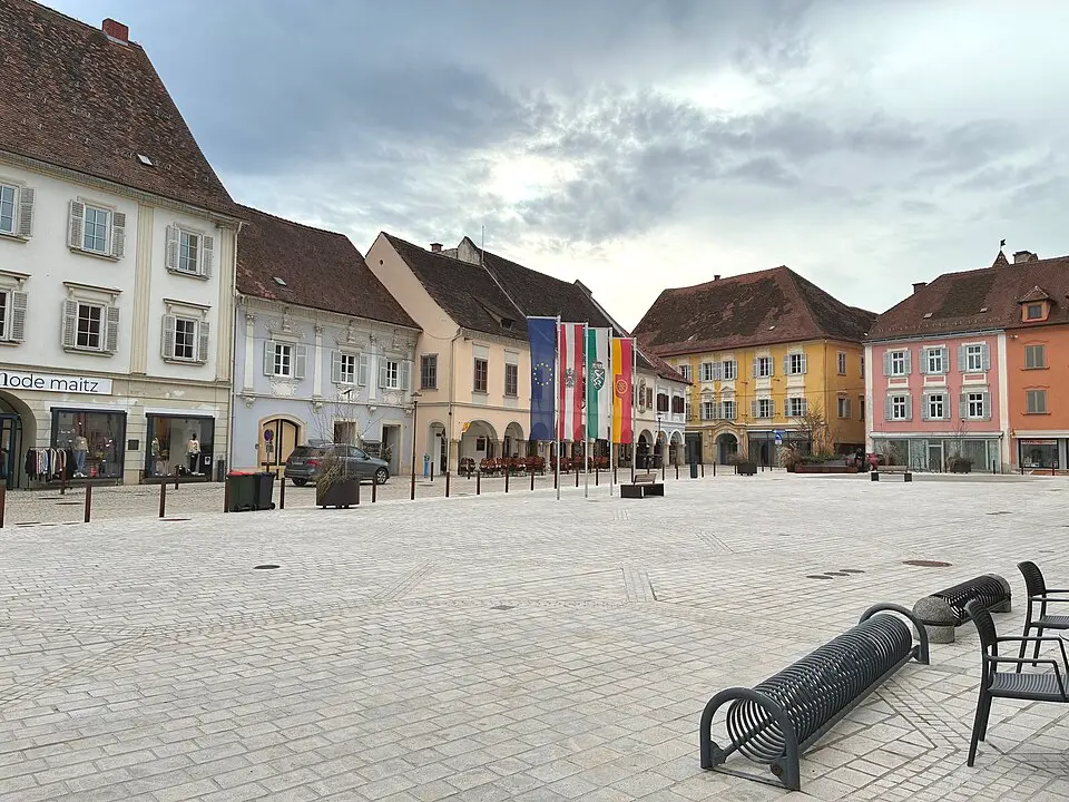 Freifläche des Hauptplatzes