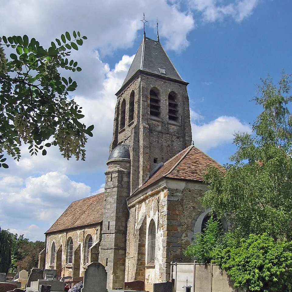 Image: JC Allin · CC BY-SA 3.0 église Saint-Clair de Gometz-le-Châtel