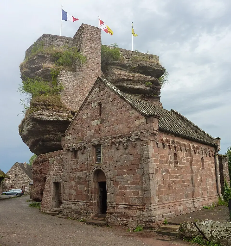 Obrázek: Geak (Diskussion) · Public domain château du Haut-Barr