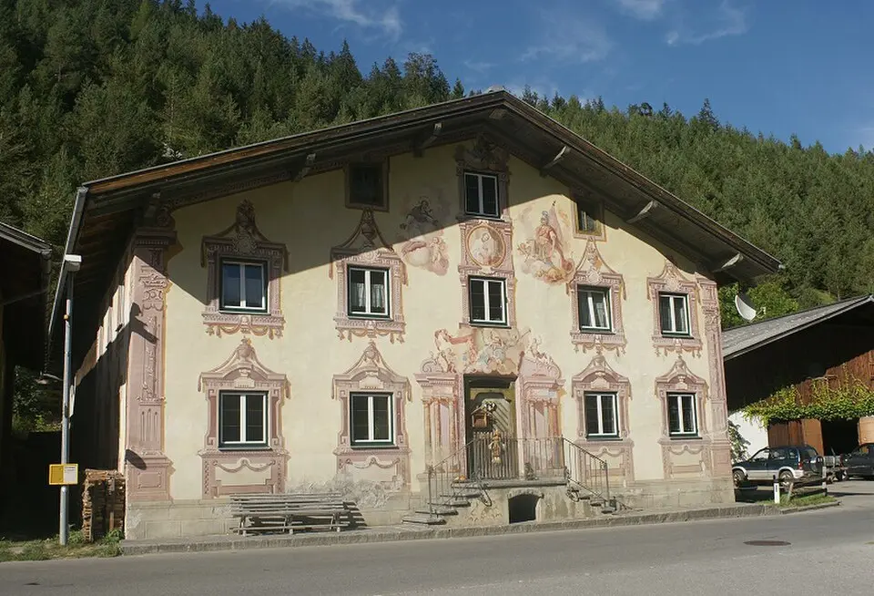 Obrázok: OW (talk) · CC BY 3.0 Bauernhaus, Strolzer Haus