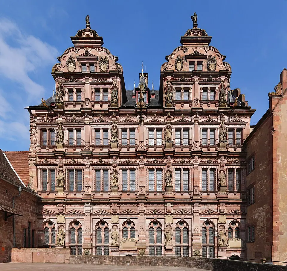 Friedrichsbau des Heidelberger Schlosses