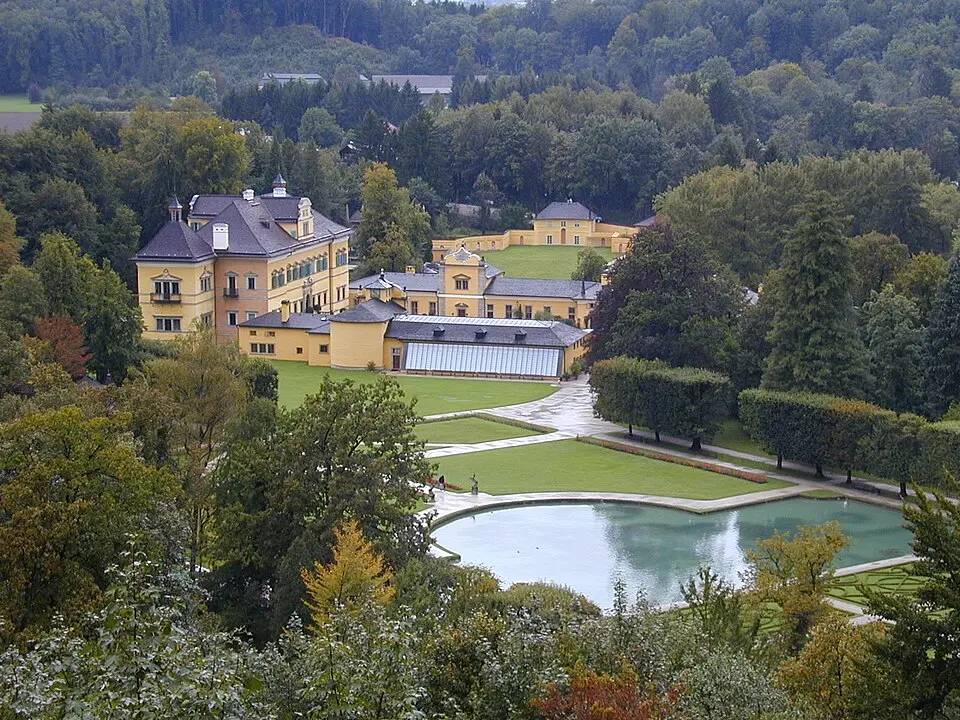 Schloss- und Parkanlage Hellbrunn mit archäologischer Fundzone Hellbrunner Berg