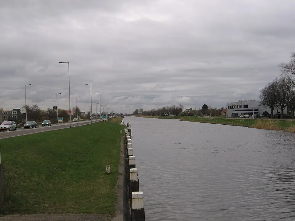 Kanaal door Voorne