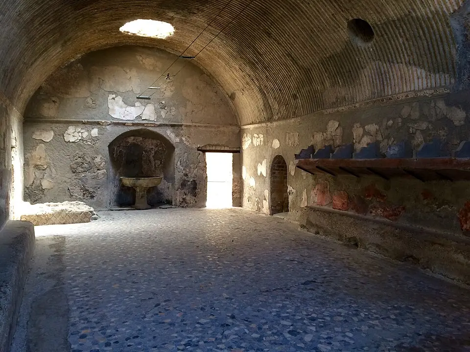Terme Centrali, settore maschile