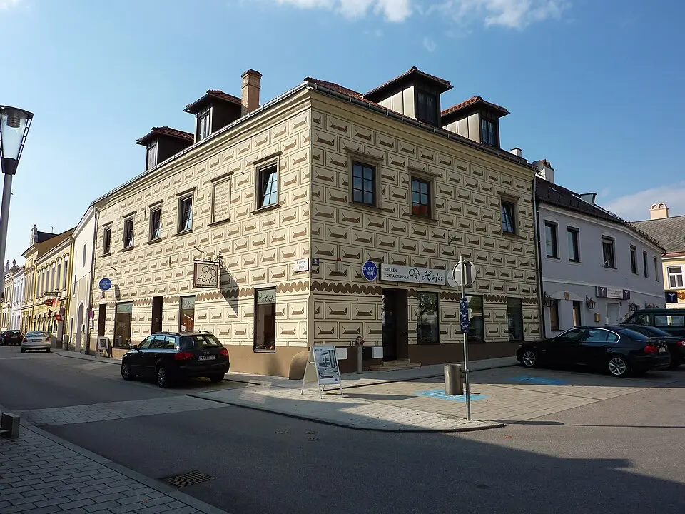 Bild: BSonne · CC BY-SA 3.0 Ehem. Günther-Haus, ehem. Rathaus des Oberen Marktes
