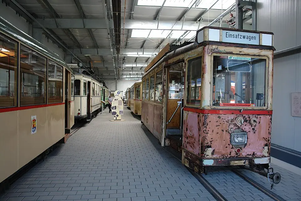 Obrázok: NearEMPTiness · CC BY-SA 4.0 Straßenbahnmuseum Darmstadt-Kranichstein