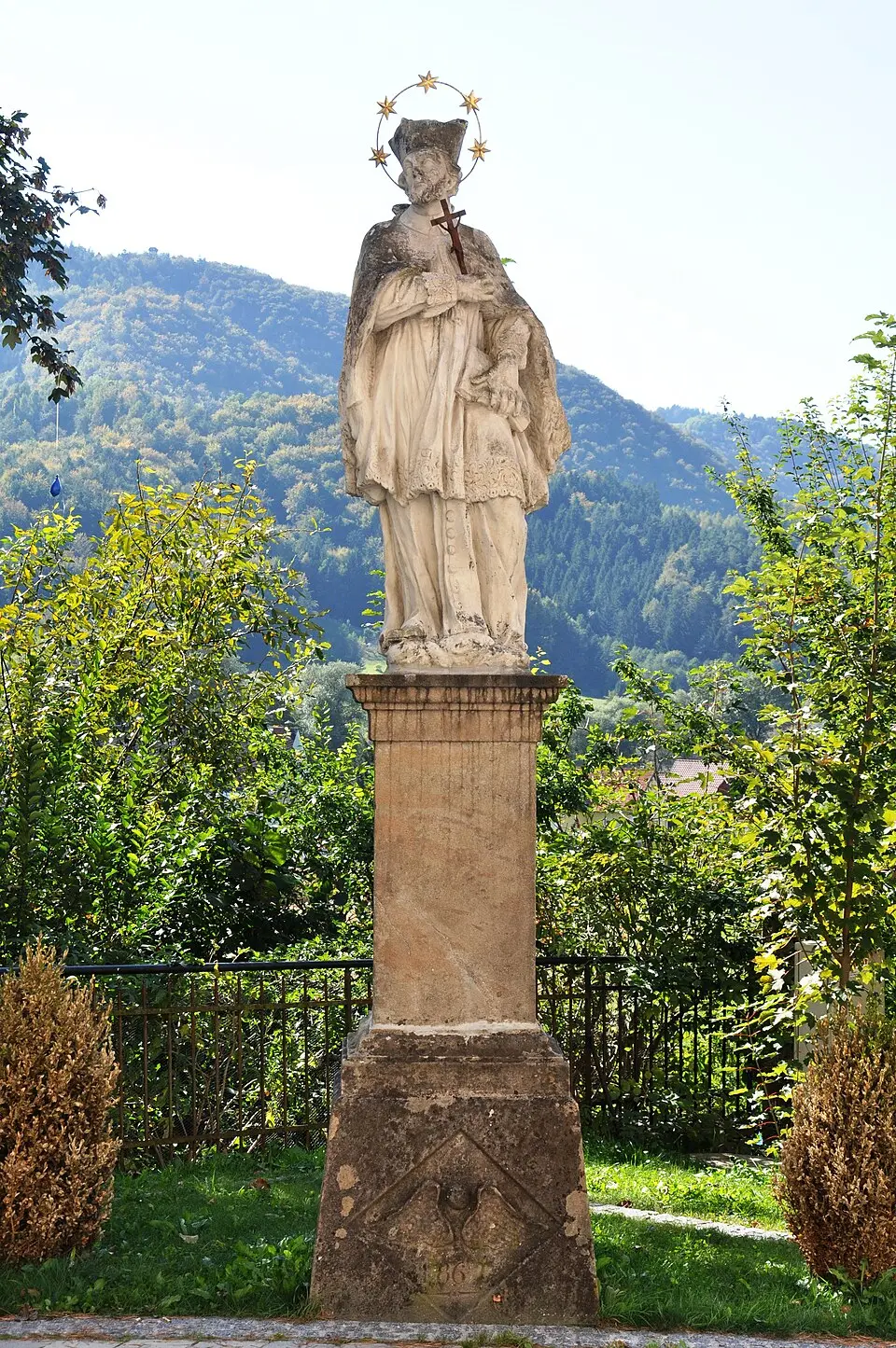 Figurenbildstock hl. Johannes Nepomuk