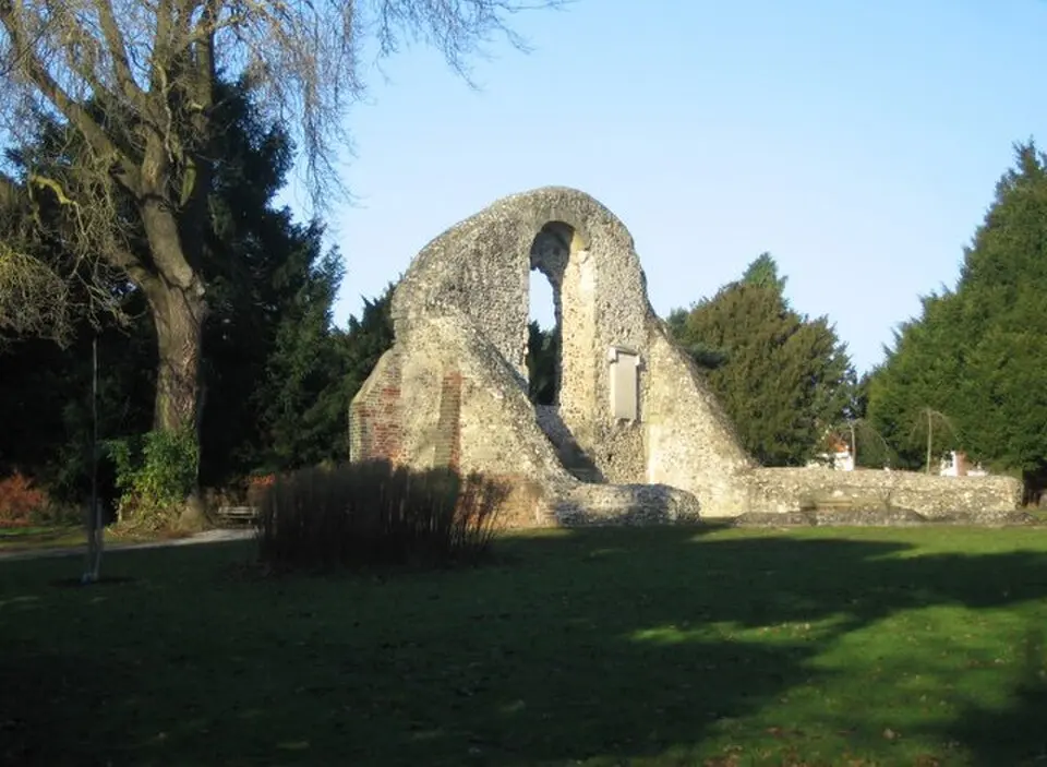 Ruins Of Chapel Of The Holy Ghost