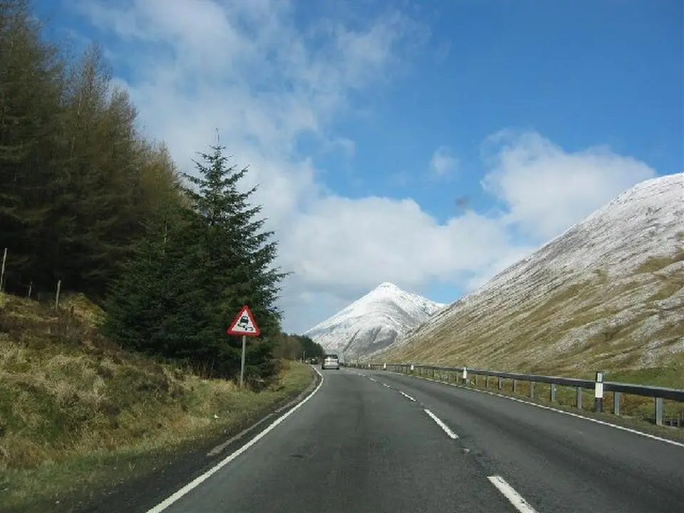 A82 road