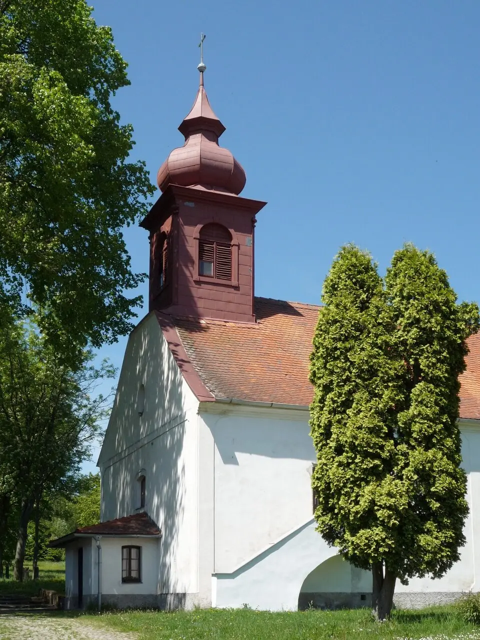 Immagine: Le.sou · CC BY-SA 3.0 evangelický kostel v Horních Dubenkách