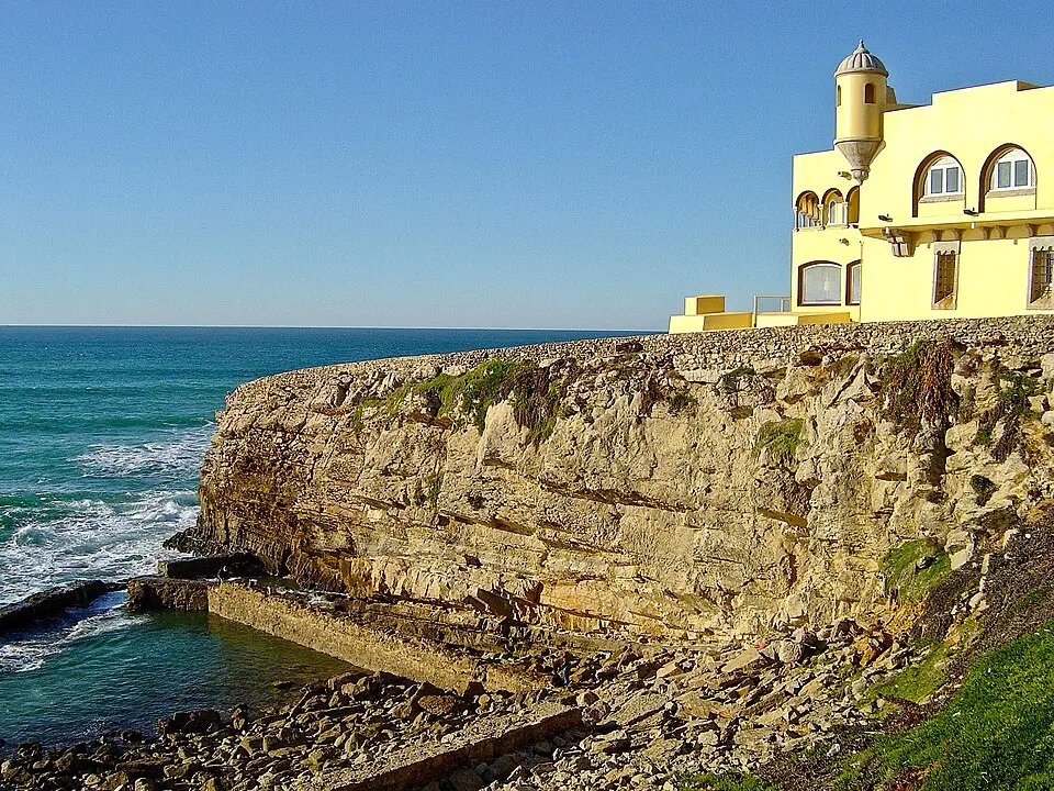 Bateria Alta ao norte da Praia da Água Doce