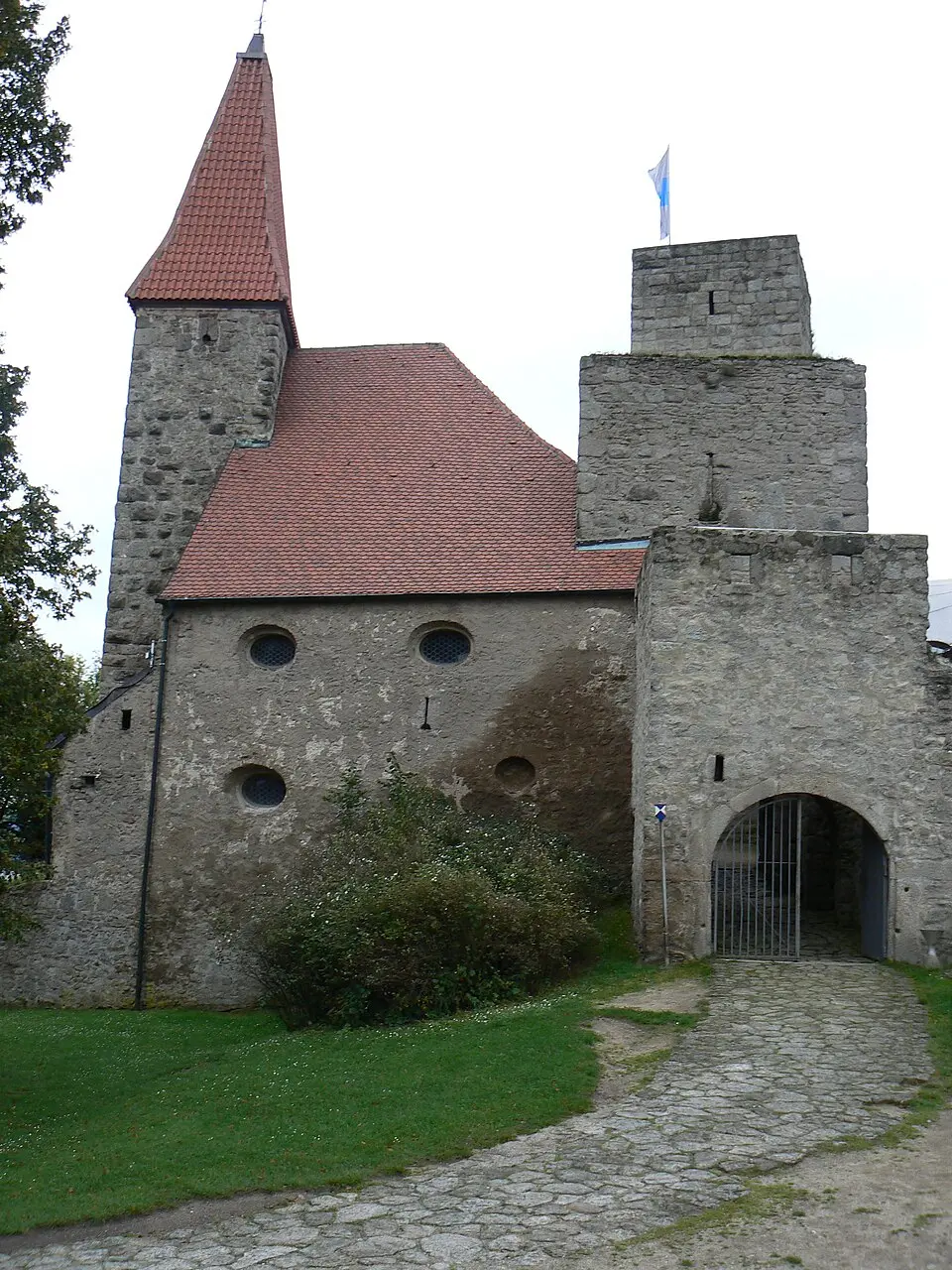Immagine: Acoma · Public domain Burgruine Leuchtenberg