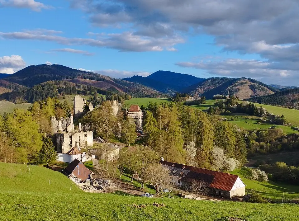 Bild: Miro Elias · CC BY 4.0 Burg Sklabiňa