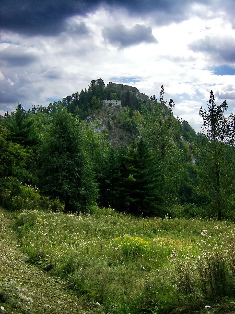 Hrad Vršatec, Vršatský hrad, palác hradný I.