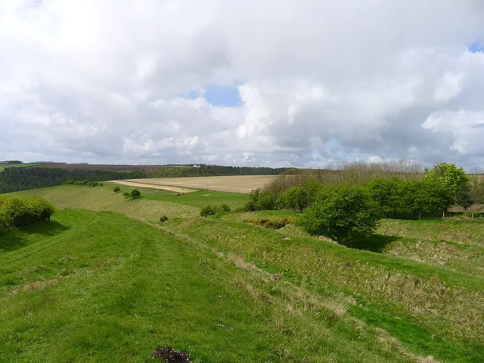 Sections of single and multiple linear boundary dykes on Huggate Pasture and Frendal Dale