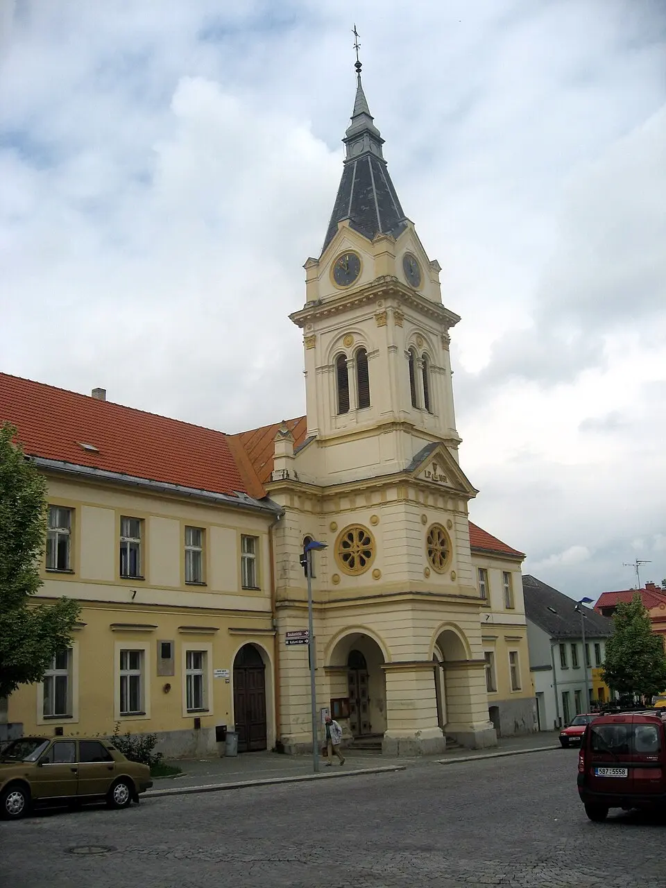 evangelický kostel v Humpolci