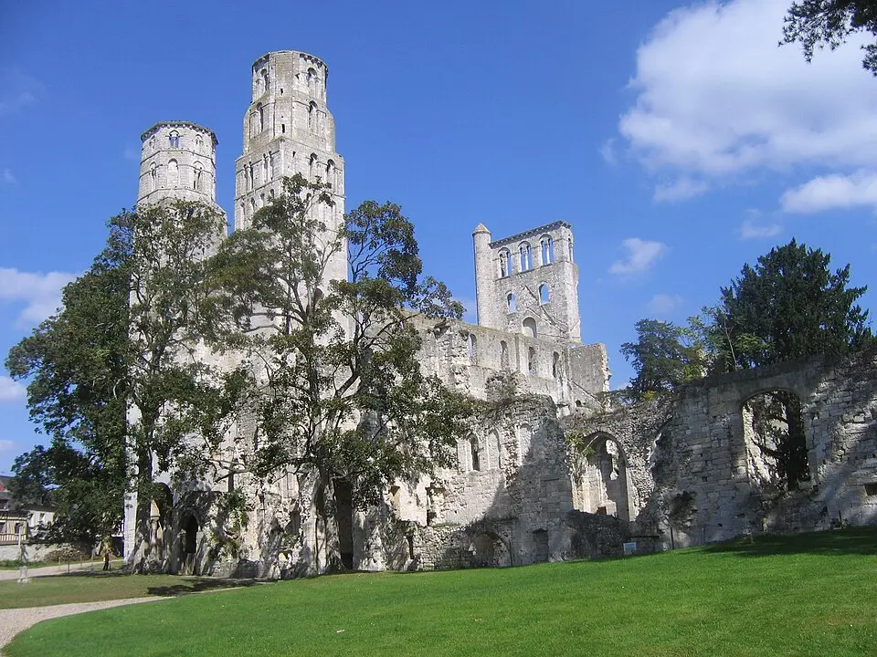 Royal Saint-Peter's abbey of Jumièges