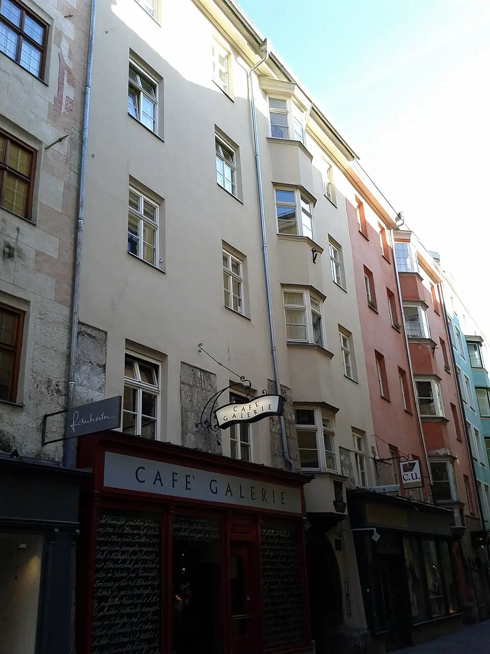 Bürgerhaus, Altstadthaus u. Stöcklgebäude