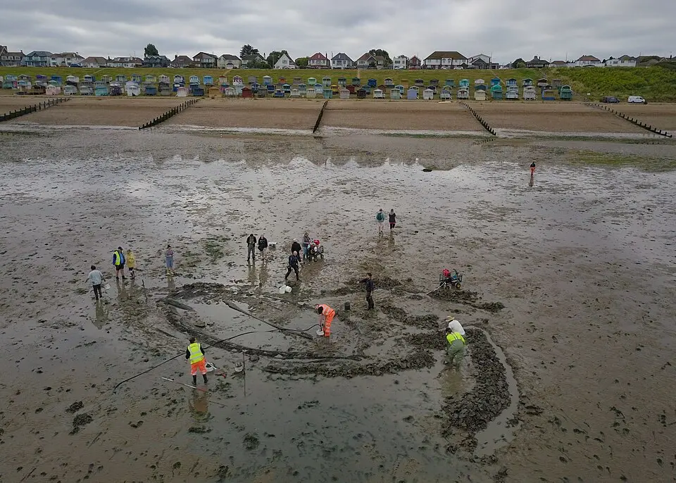Intertidal Wreck at Tankerton Beach