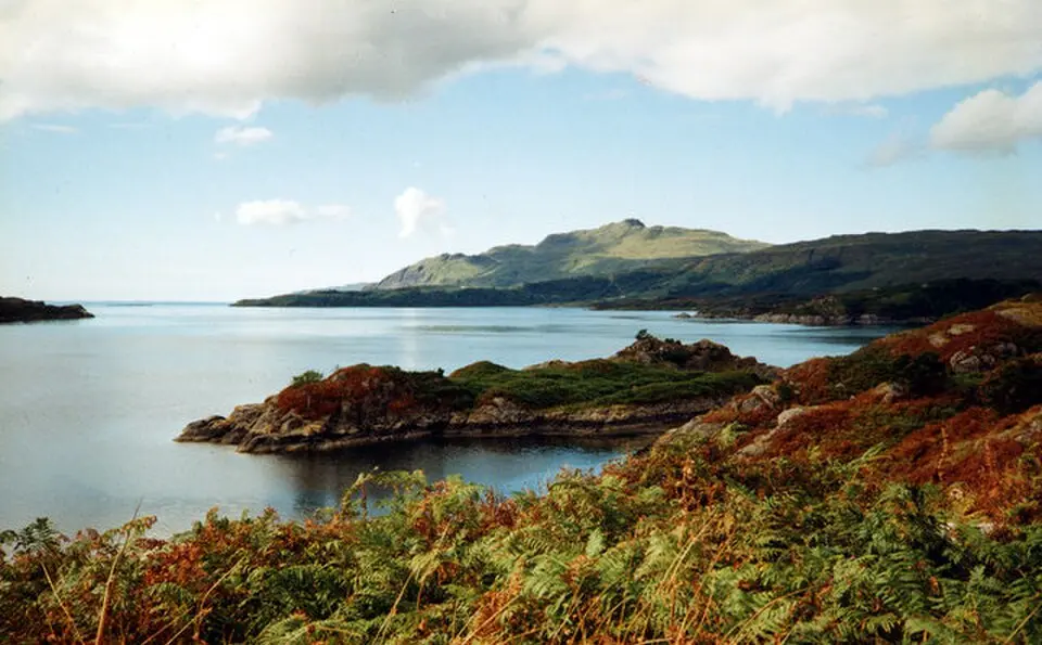 Køkkenmødding auf der Isle of Risga