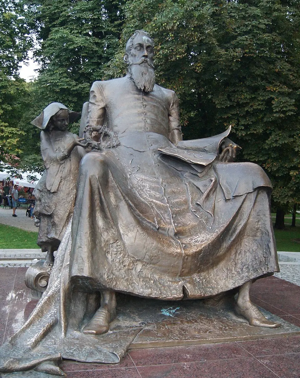 Pomnik Jana Kochanowskiego w Radomiu