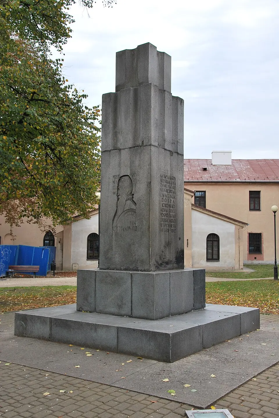 Pomnik Jana Kochanowskiego w Lublinie