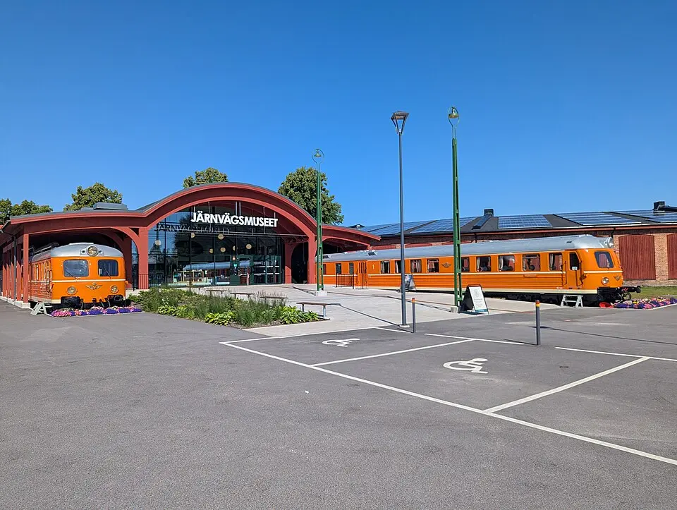 Bild: AleWi · CC BY-SA 4.0 Schwedisches Eisenbahnmuseum