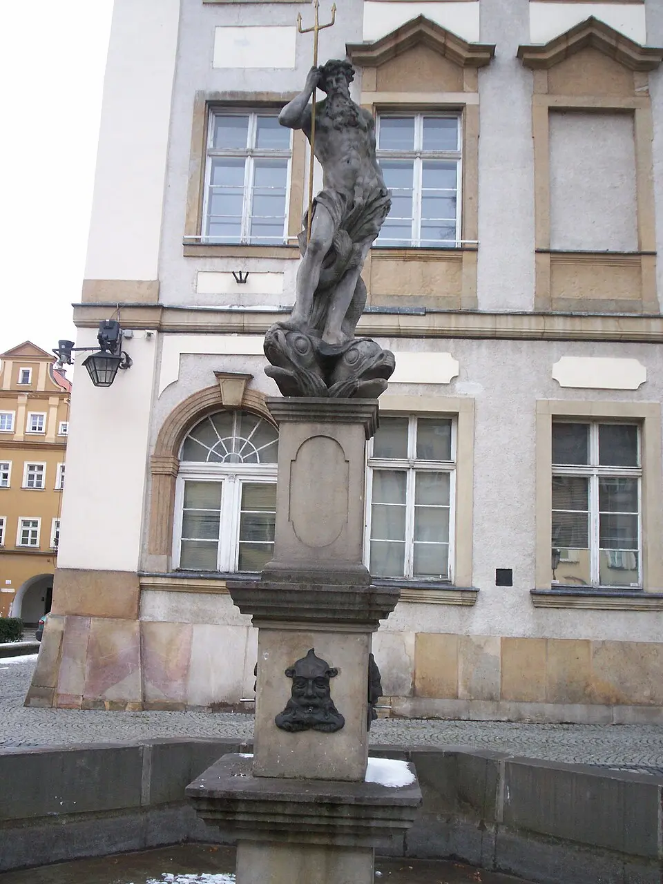 Fontanna Neptuna w Jeleniej Górze
