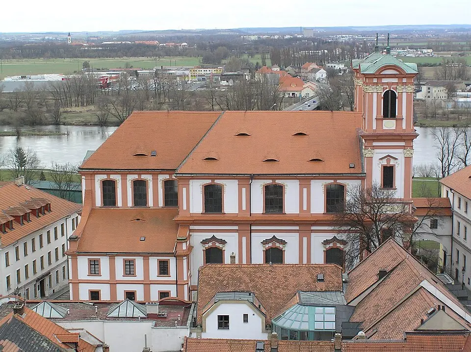 Obrázek: H2k4 · CC BY-SA 3.0 Kostel Zvěstování Panny Marie v Litoměřicích