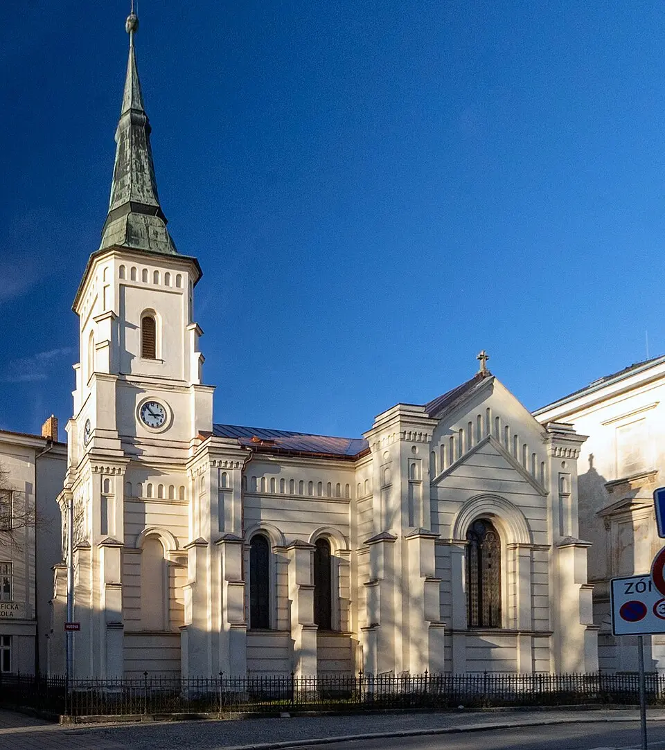 evangelický kostel v Jihlavě