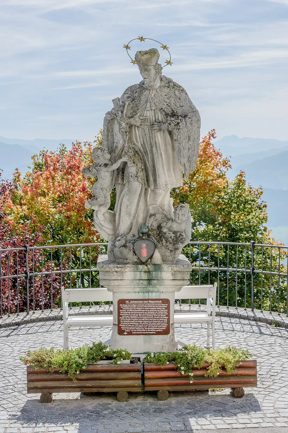 Figurenbildstock hl. Johannes Nepomuk