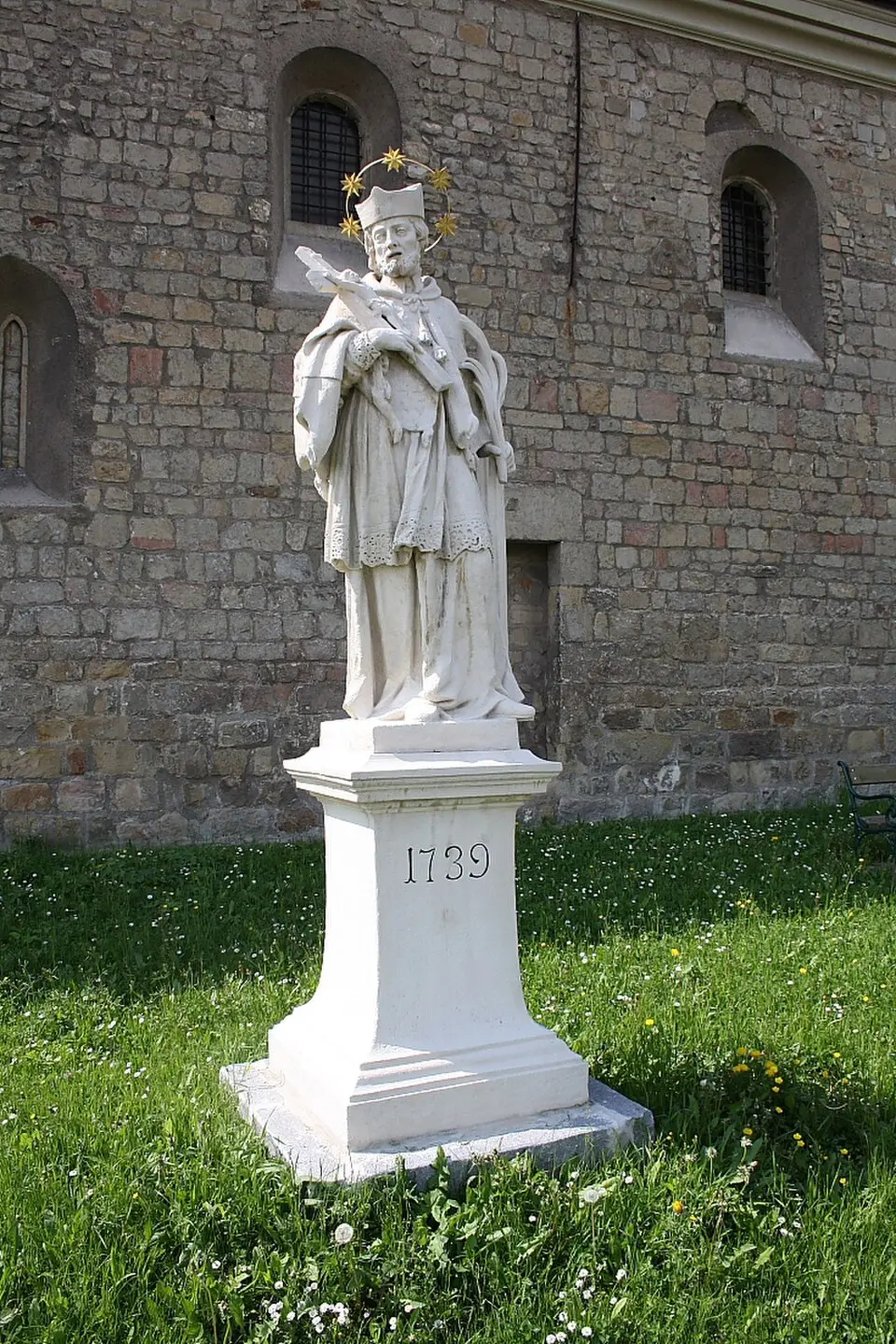 Figurenbildstock hl. Johannes Nepomuk
